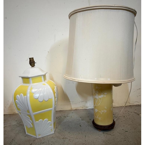 226 - Two ceramic lamps