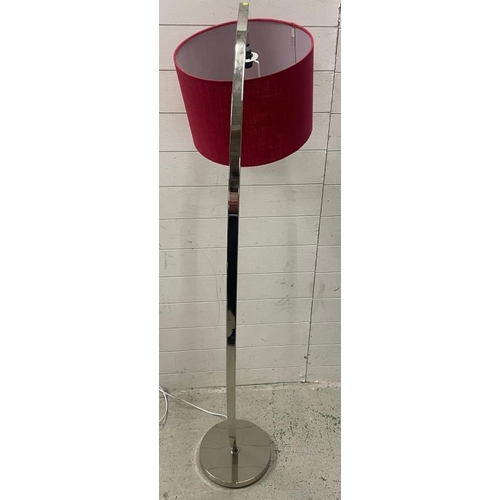 236 - A contemporary floor standing arch floor lamp