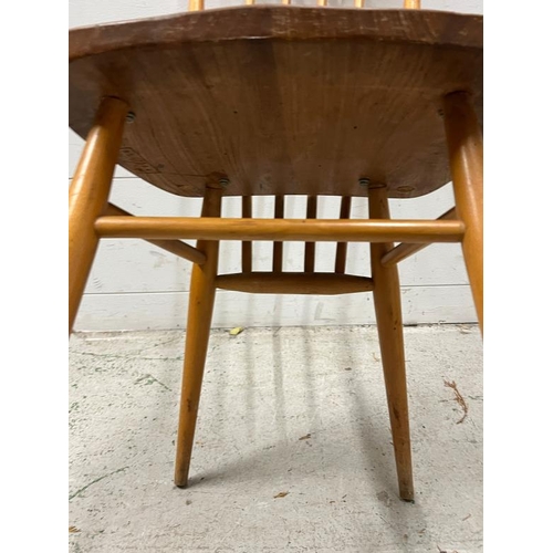 141 - Ercol stick back chair