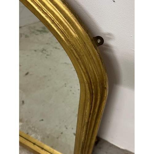 233 - A Gilt framed arched wall mirror by Laura Ashley