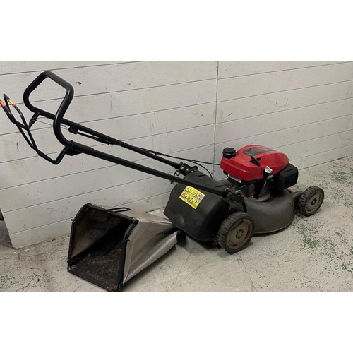 247 - A Honda GCVX petrol lawn mower with grass collector (untested)