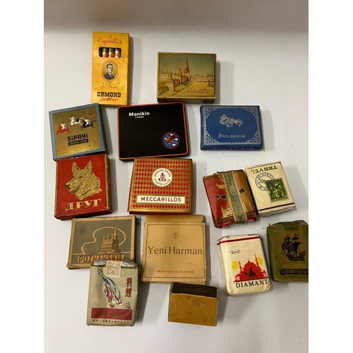 341 - Early 1900's tobacco soft carton cigarettes etc