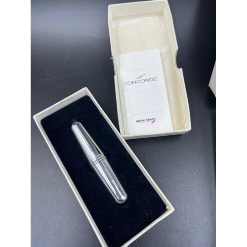 350 - Concorde Memorabilia: A Links of London silver plated corkscrew