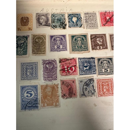 434 - Two albums of Uk and World stamps various ages and denomination and to include Austria, Germany and ... 