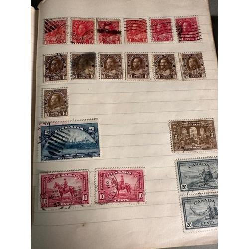 434 - Two albums of Uk and World stamps various ages and denomination and to include Austria, Germany and ... 