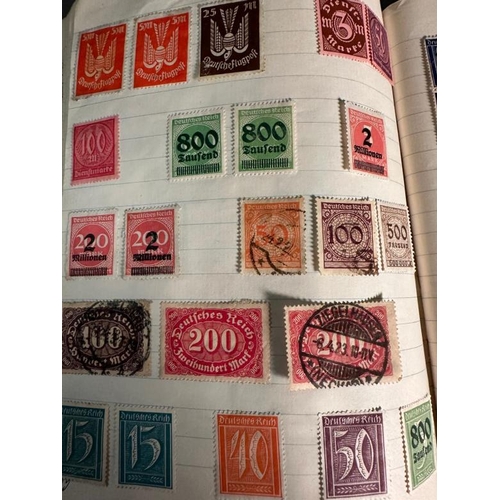 434 - Two albums of Uk and World stamps various ages and denomination and to include Austria, Germany and ... 