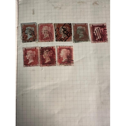 436 - An album ok uk, United States and Canadian stamps to include penny reds.