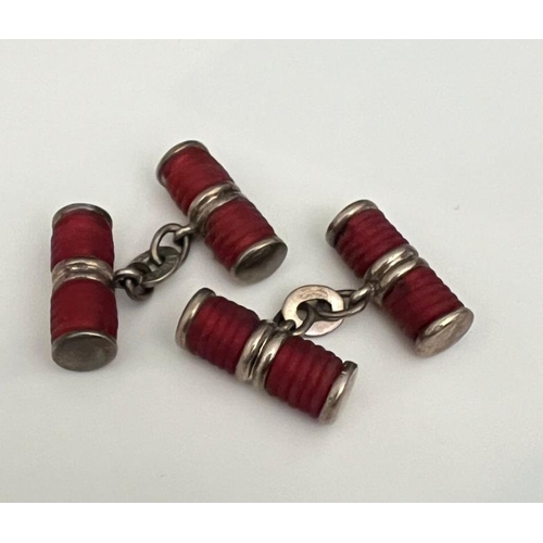 667 - A pair of Links of London sterling silver cuff links