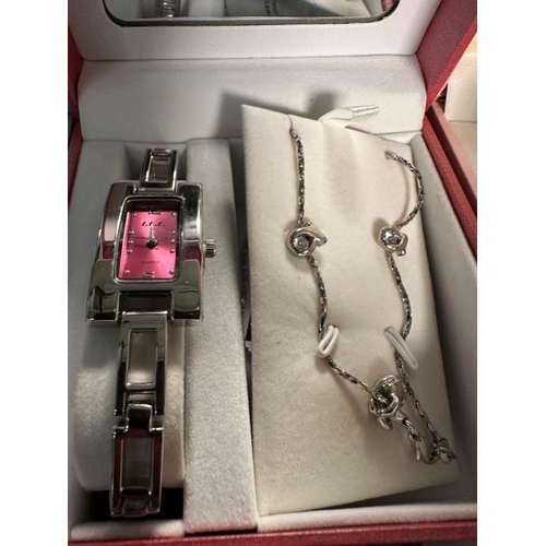 723 - A selection of four ICE watch and necklace sets