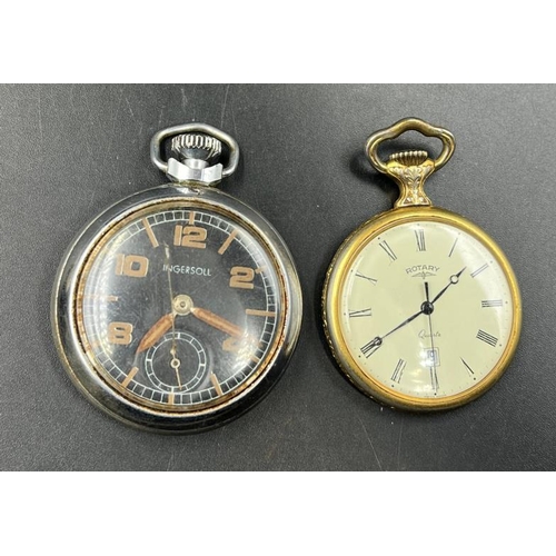 764 - Two pocket watches one Rotary and one other