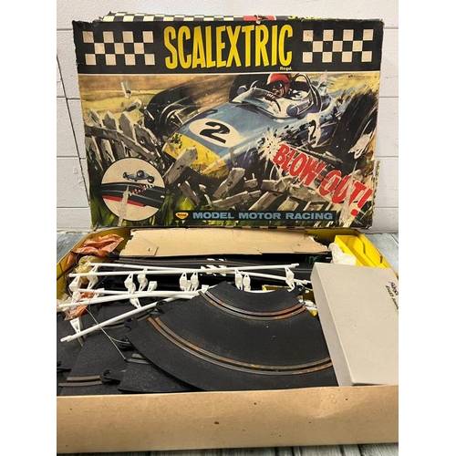 823 - Scalextric, boxed racing track and cars