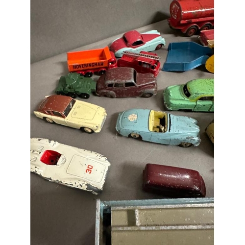 828 - A quantity of vintage Dinky Diecast model vehicles (some playworn)