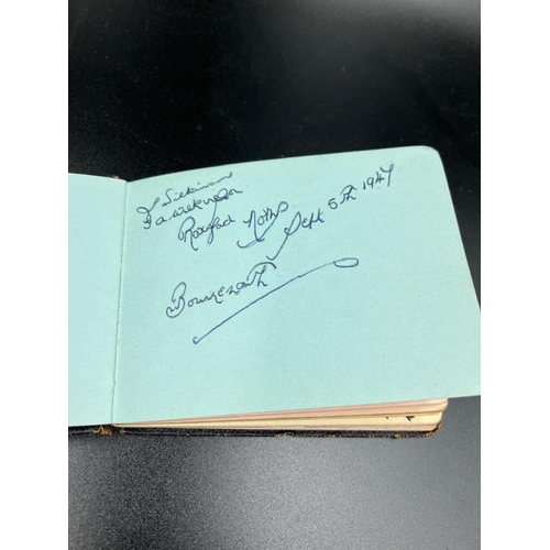 184 - An autograph book including Harold Macmillan