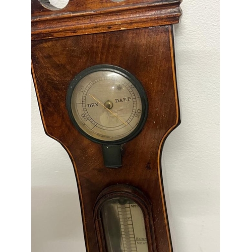 189 - George III banjo barometer