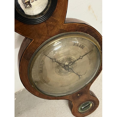 189 - George III banjo barometer