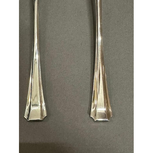 33 - A George Butler of Sheffield A1 silver plate eight place canteen of cutlery