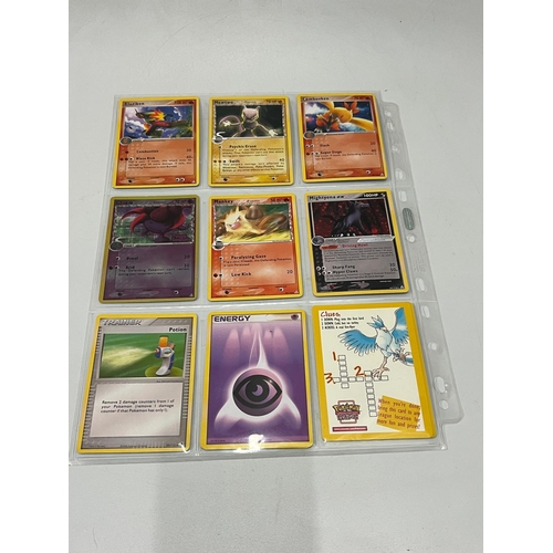 462 - A selection of twenty eight Pokemon cards, Japanese edition.