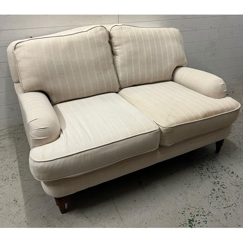 101 - John Lewis two seater sofa (H83cm W145cm D90cm)