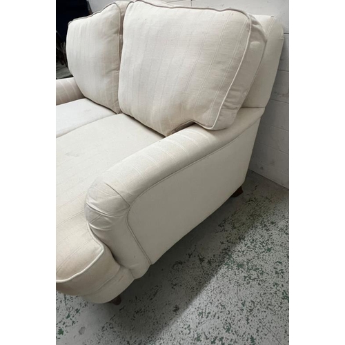 101 - John Lewis two seater sofa (H83cm W145cm D90cm)