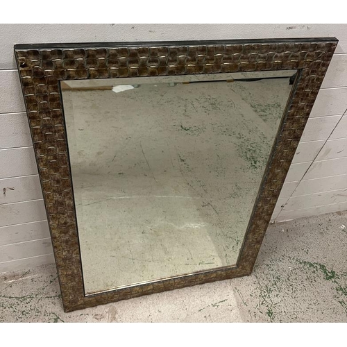 221 - John Lewis mosaic style wall mirror 106cm x 76cm