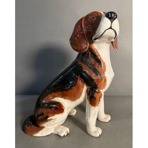 267 - A large Beswick fireside Beagle H32cm