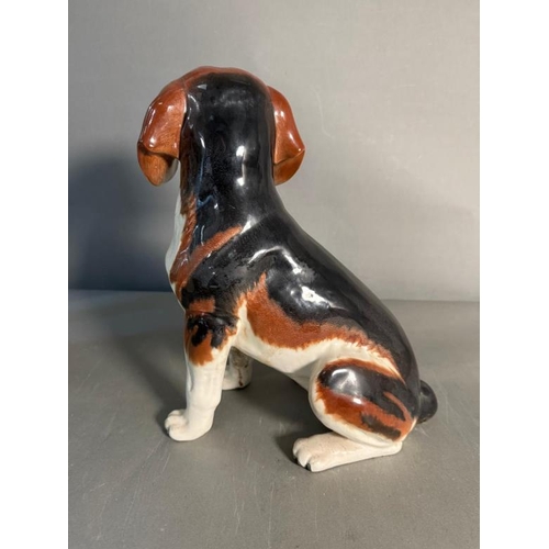 267 - A large Beswick fireside Beagle H32cm