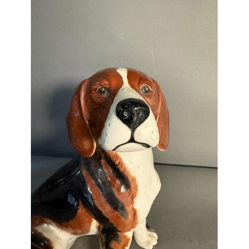 267 - A large Beswick fireside Beagle H32cm