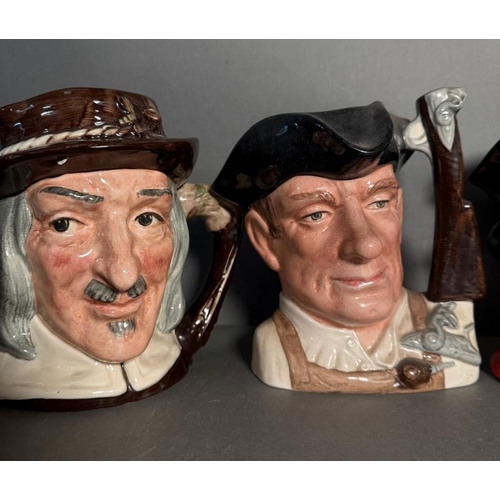 271 - Ten Royal Doulton character jugs to include Pearly Queen, Bootmaker and The Gardener