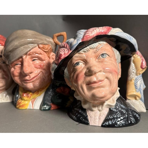 271 - Ten Royal Doulton character jugs to include Pearly Queen, Bootmaker and The Gardener