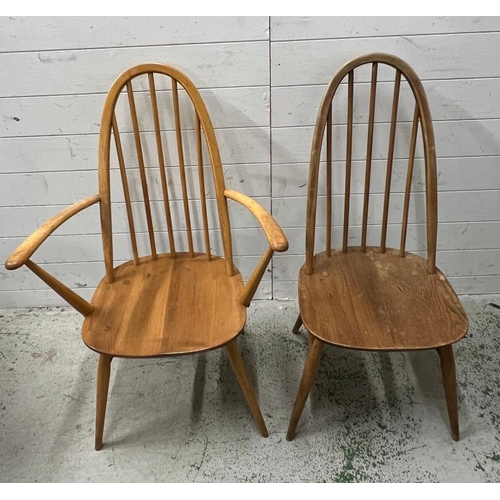 30 - Two Ercol Quaker armchairs