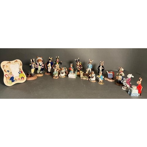 340 - A selection of Beatrix Potter and bunnykins figures to include Peter Rabbit