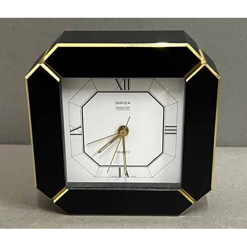 385 - Swiza Manhattan desktop clock