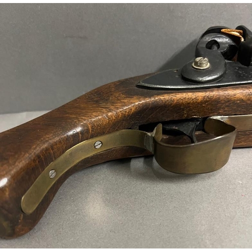 405 - A replica flint lock pistol