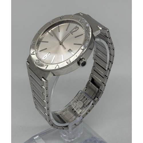 648 - Bvlgari gentleman's watch, model BU-RW000 Serial: BU19N1I