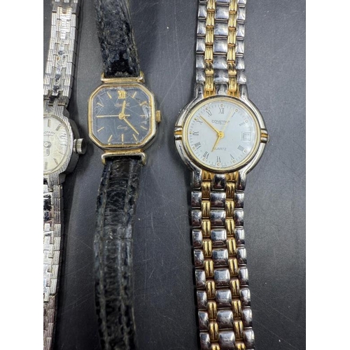 662 - Five ladies wristwatches various makers to include Rotary, Constant and Michele Bernard