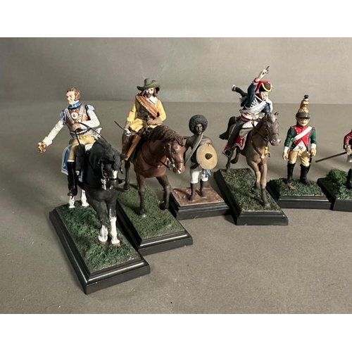 700 - A quantity of hand painted military figure depicting various eras