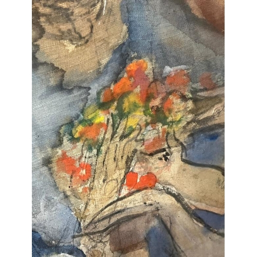 711 - Dame Ethel Walker DBE ARA, British 1861-1951 - Study for 'The Four Seasons, Decor n.4'; watercolour ... 