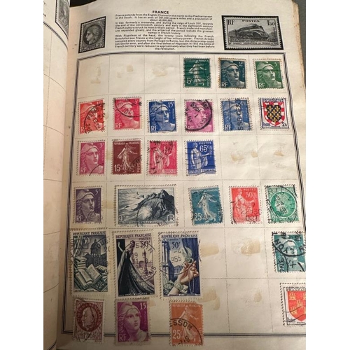 738 - Two albums of Uk and World stamps, various denominations and ages to include China, Germany and Port... 