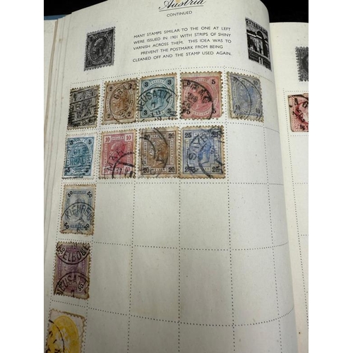 740 - A Royal Mail Stamp Album including the Victorian era, including a Penny Black and selection of penny... 