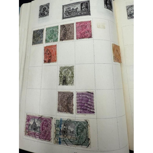 740 - A Royal Mail Stamp Album including the Victorian era, including a Penny Black and selection of penny... 