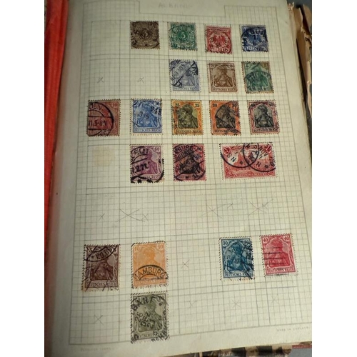 741 - A wide and varied stamp collection to include mint sets, various loose stamps, several worldwide alb... 