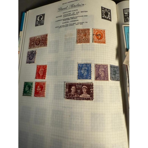 741 - A wide and varied stamp collection to include mint sets, various loose stamps, several worldwide alb... 