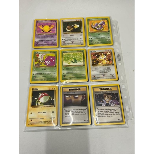 747 - A selection of Pokemon Team Rocket cards including 2 Holos 19 cards.