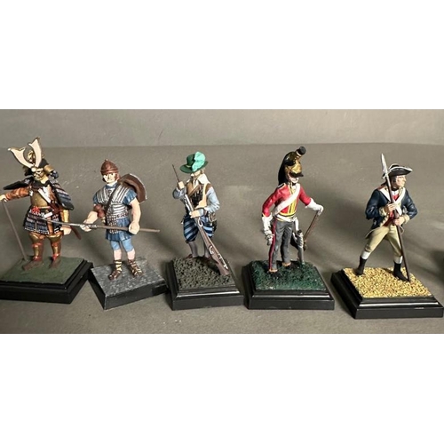 782 - A quantity of hand painted military figure depicting various eras