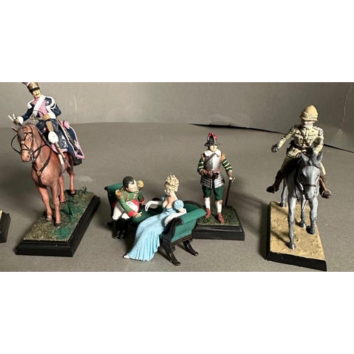 782 - A quantity of hand painted military figure depicting various eras