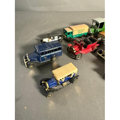 806 - A selection of Diecast and some plastic model cars, various makers to include Corgi