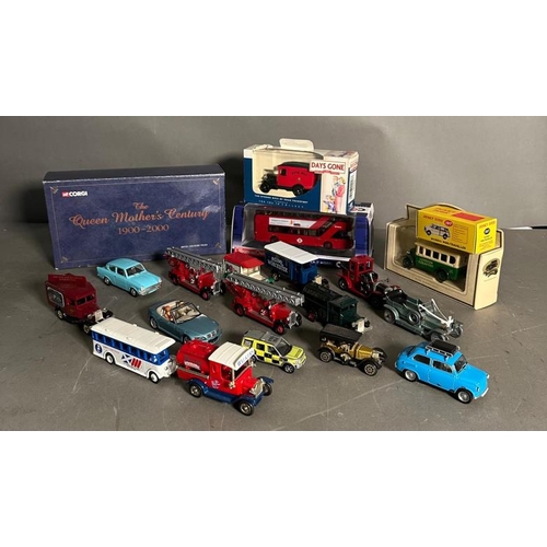 815 - A selection of boxed and unboxed Diecast vehicles to include Corgi and Dinky