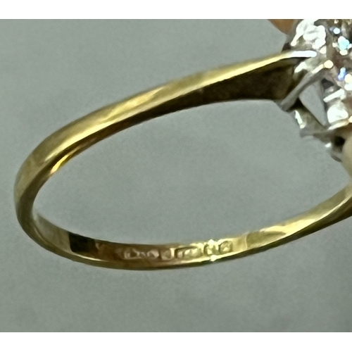 480 - Two 9ct gold fashion rings with an approximate combined weight of 3.8g