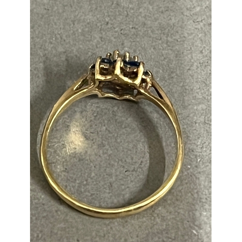 480 - Two 9ct gold fashion rings with an approximate combined weight of 3.8g