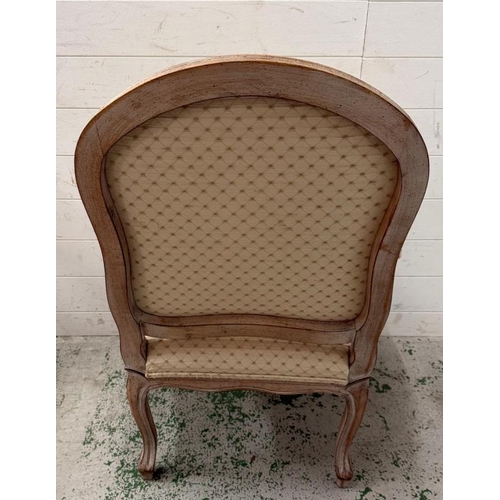 100 - A pair of Louis style arm chairs